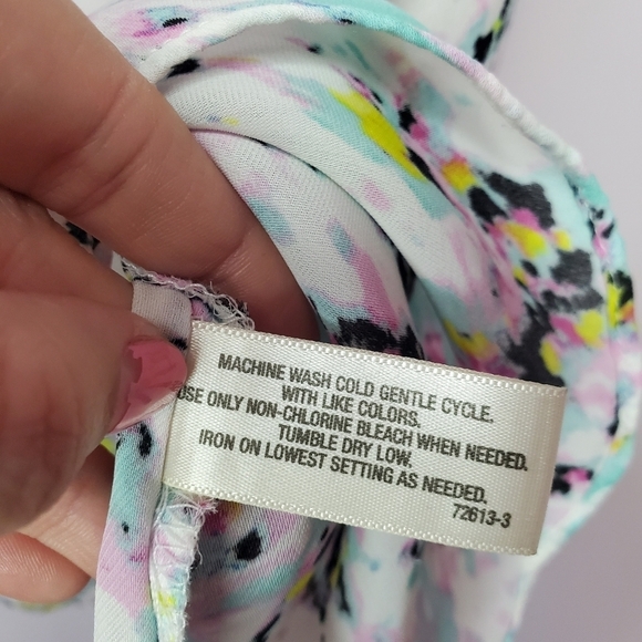 I Heart Ronson Large Work Office Blouse Ruffles - Picture 10 of 14